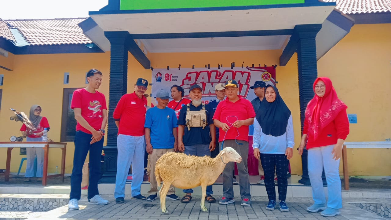 jalan santai HUT RI ke 81 Desa Kramat